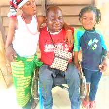 Tropical Gate, TQM donates to a homeless wheelchair user in Lagos, calls on Nigerians to assist him