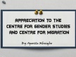 Centre For Gender Studies (CGS) in collaboration with Centre For Migration Studies (CMS-NAU), Nnamdi Azikiwe University, Awka, host the 1st professor Akachi Ezeigbo international conference on gender 17th & 18th October, 2024