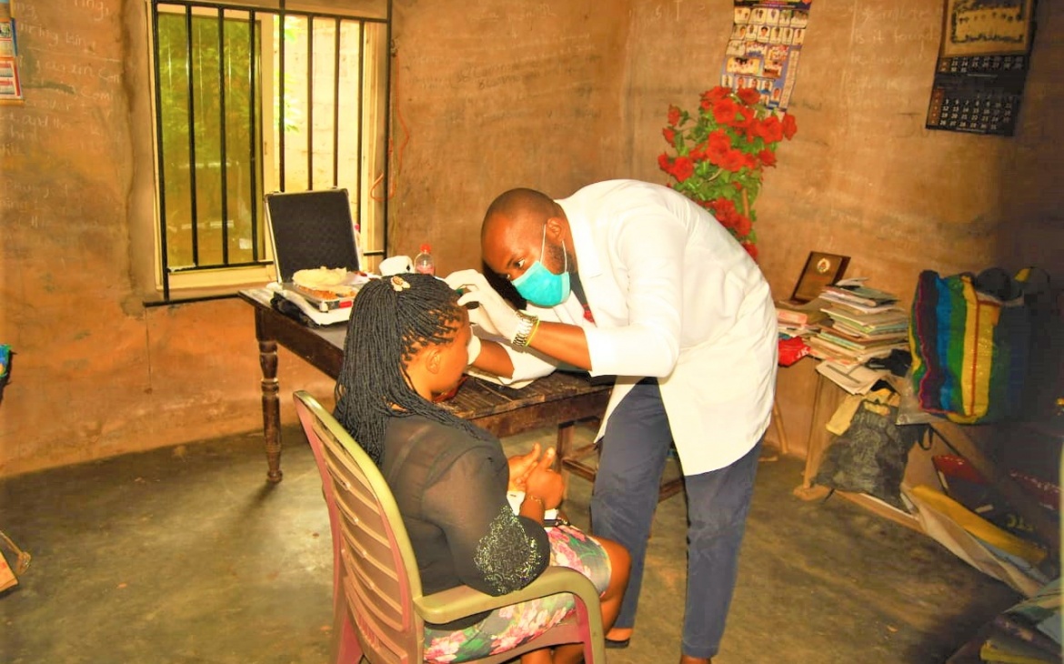 TGFSD support medical volunteers with donations of medicines and educational resources